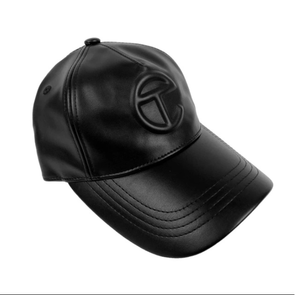 Brand New Telfar Logo Embossed Hat - Black